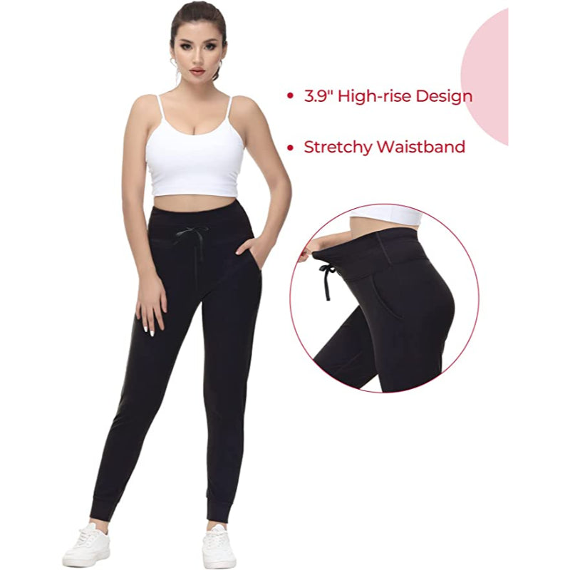 Buttery Soft Sweatpants For Women With 2 Deep Pockets, Tapered Joggers With Drawcord For Athletic Casual Winter-Legletic