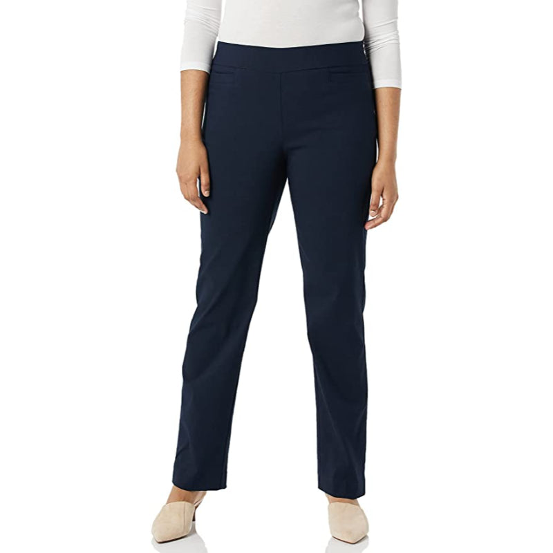 Women's Super Stretch Millennium Pull-On Straight Leg Pant-Legletic