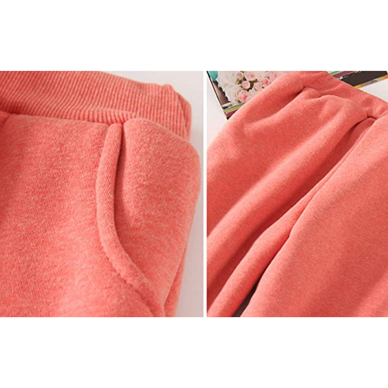 Women's Winter Fleece Sweatpants Running Active Thermal Sherpa Lined Jogger Pants With Candy Colors-Legletic