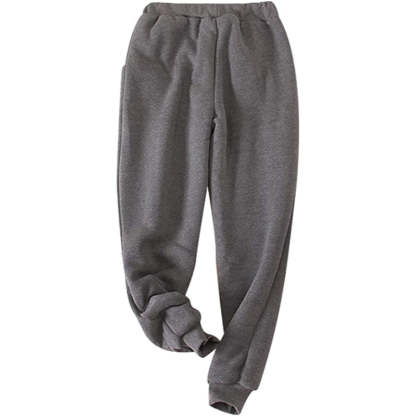 Women's Winter Fleece Sweatpants Running Active Thermal Sherpa Lined Jogger Pants With Candy Colors-Legletic