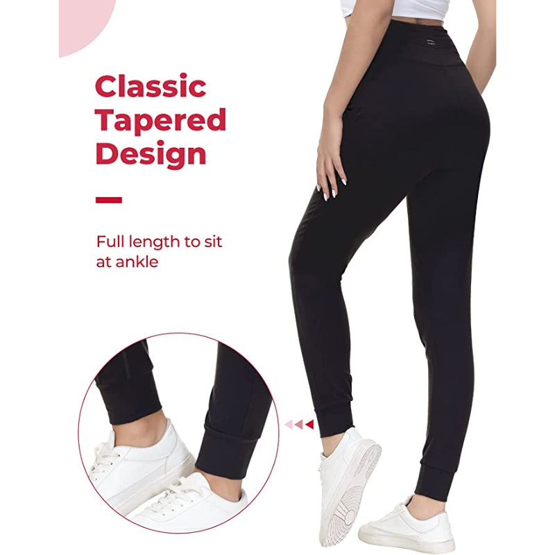 Buttery Soft Sweatpants For Women With 2 Deep Pockets, Tapered Joggers With Drawcord For Athletic Casual Winter-Legletic