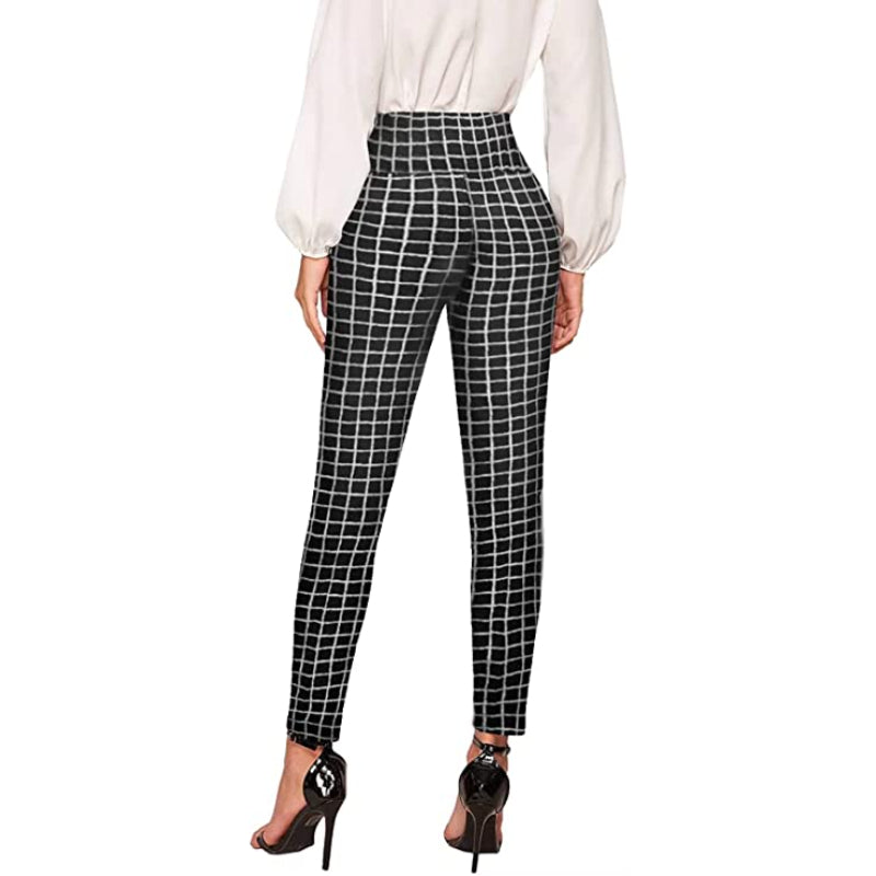 Classic Regular Fit Skinny Leggings With Print For Women-Legletic