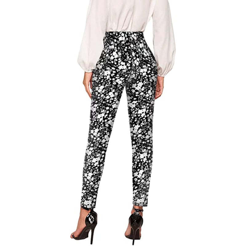 Classic Skinny Leggings Regular Fit With Print For Women