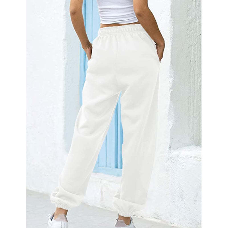 Women High Waisted Sweatpants Joggers Drawstring Athletic Pants With Pockets-Legletic