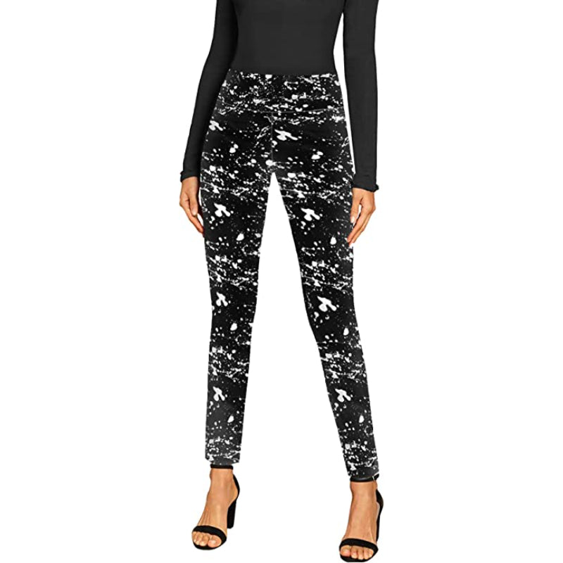 Classic Skinny Leggings Regular Fit With Print For Women-Legletic