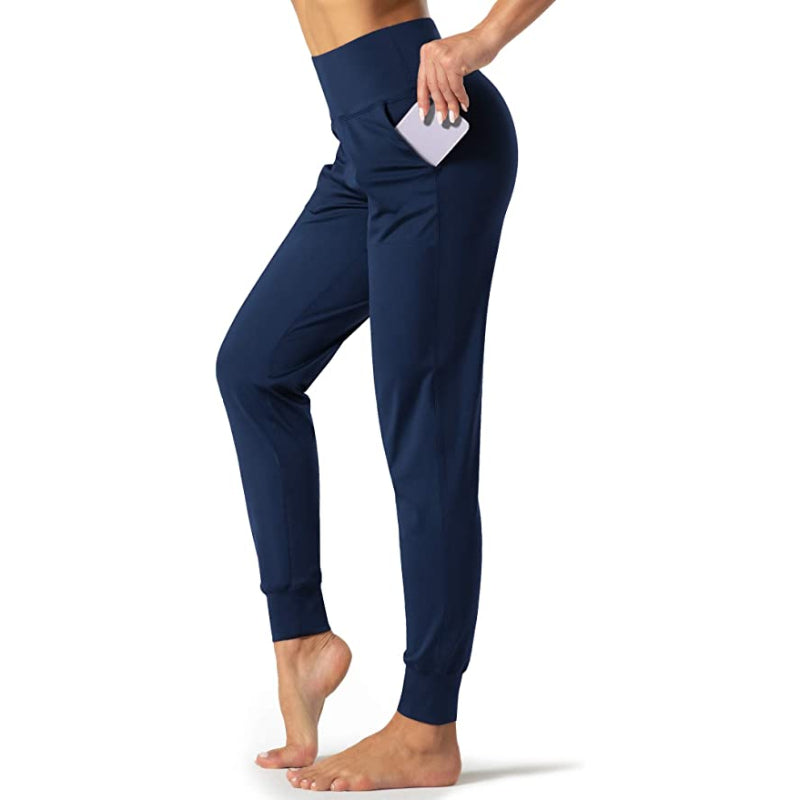Joggers For Women High Waist Active Sweatpants Lightweight Tapered Lounge Yoga Athletic Pants With Pockets-Legletic