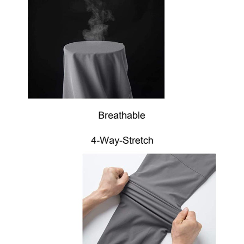 Women's Quick Dry Jogger Hiking Pants With Zipper Pockets Closed Bottom Sweatpants For Workout, Gym, Running-Legletic