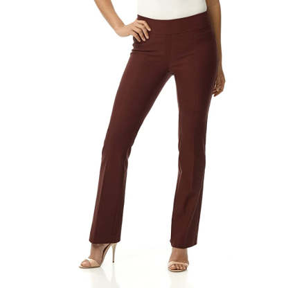 Women's Comfort Bootcut Pant With Pressed Leg Crease-Legletic