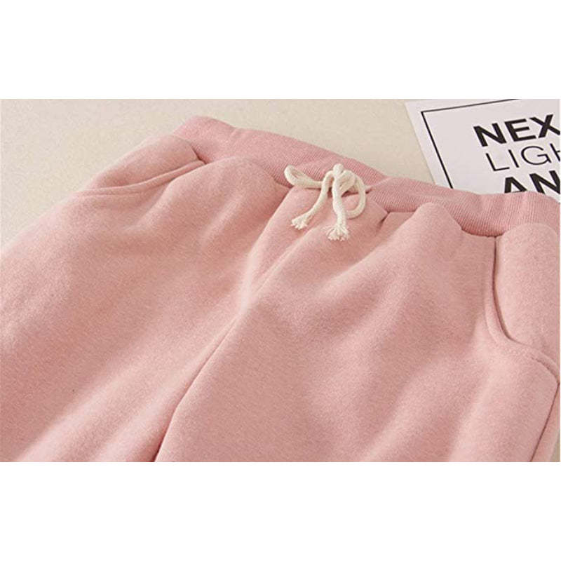 Women's Winter Fleece Sweatpants Running Active Thermal Sherpa Lined Jogger Pants With Candy Colors-Legletic