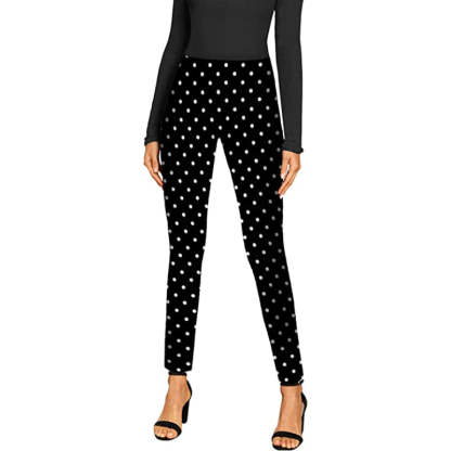 Classic Pull-On Skinny Leggings Regular Fit With Print For Women-Legletic