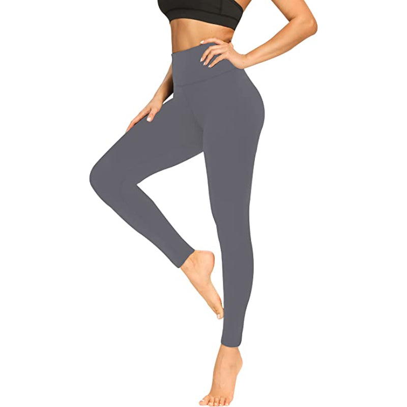 Capri Leggings for Women Butt Lift-High Waisted Tummy Control Black Workout Yoga Pants-Legletic