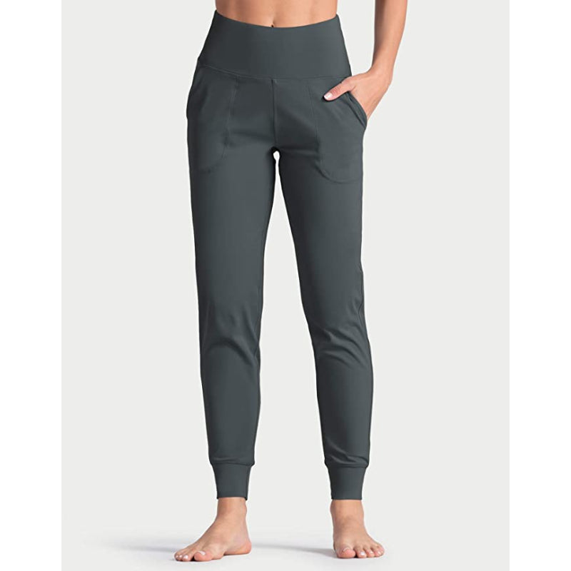 Joggers For Women High Waist Active Sweatpants Lightweight Tapered Lounge Yoga Athletic Pants With Pockets-Legletic