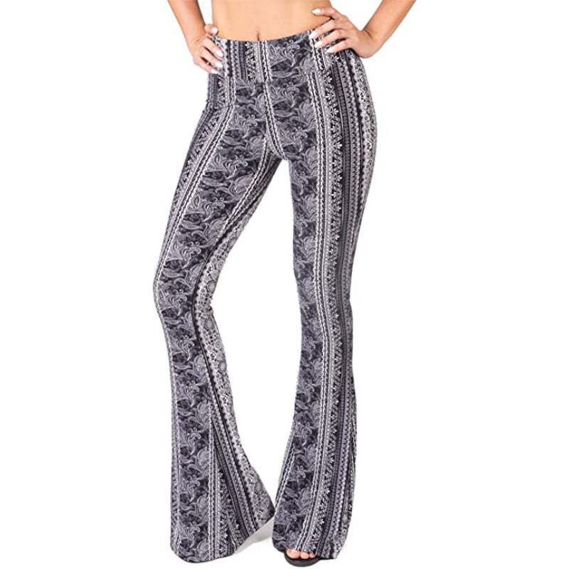 Palazzo Pants For Women-Buttery Soft High Waisted Flare Pants-Leggings-Legletic