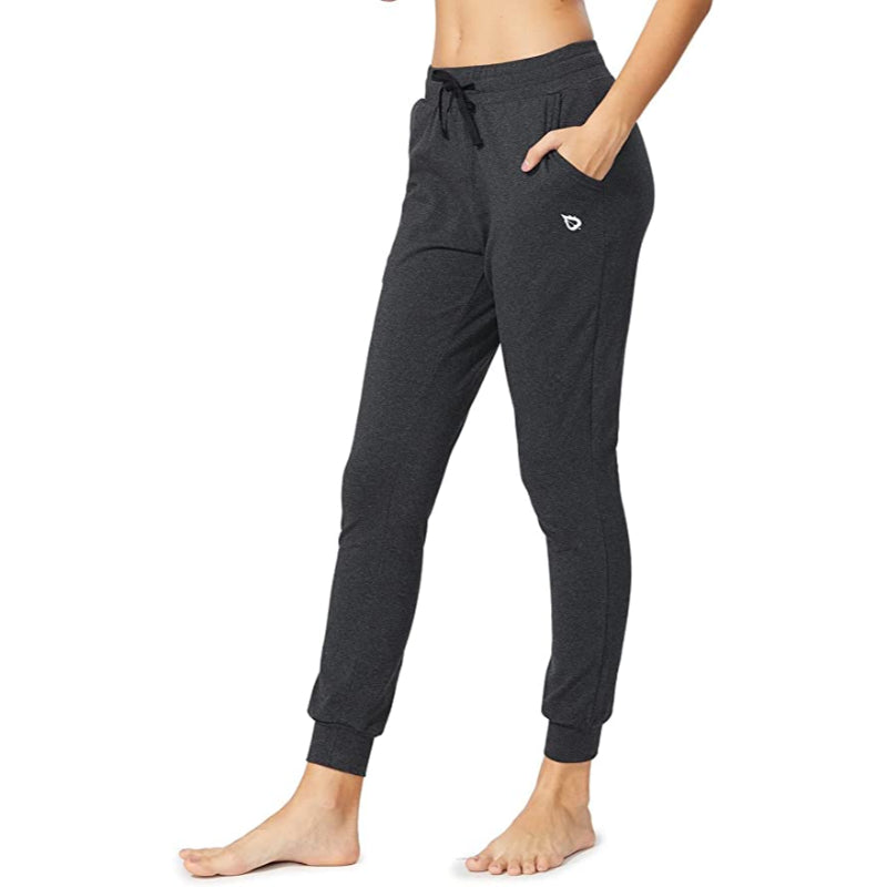 Jogging Pants For Women Cotton Sweatpants Track Sport Pants Sweat Athletic Casual Hiking Pockets-Legletic