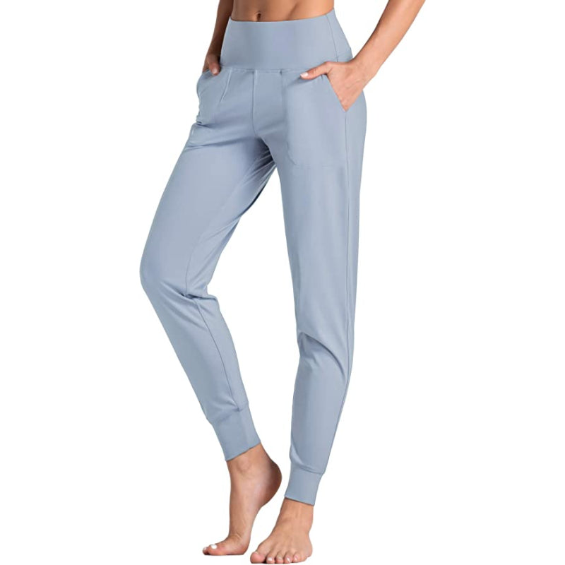 Joggers For Women High Waist Active Sweatpants Lightweight Tapered Lounge Yoga Athletic Pants With Pockets-Legletic