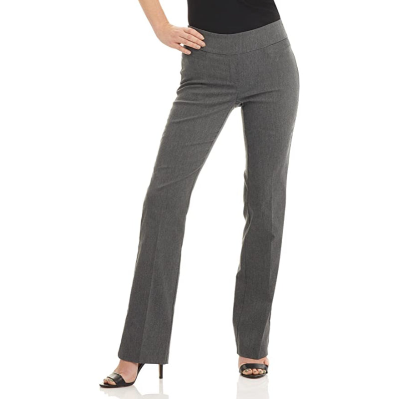 Women's Comfort Bootcut Pant With Pressed Leg Crease-Legletic