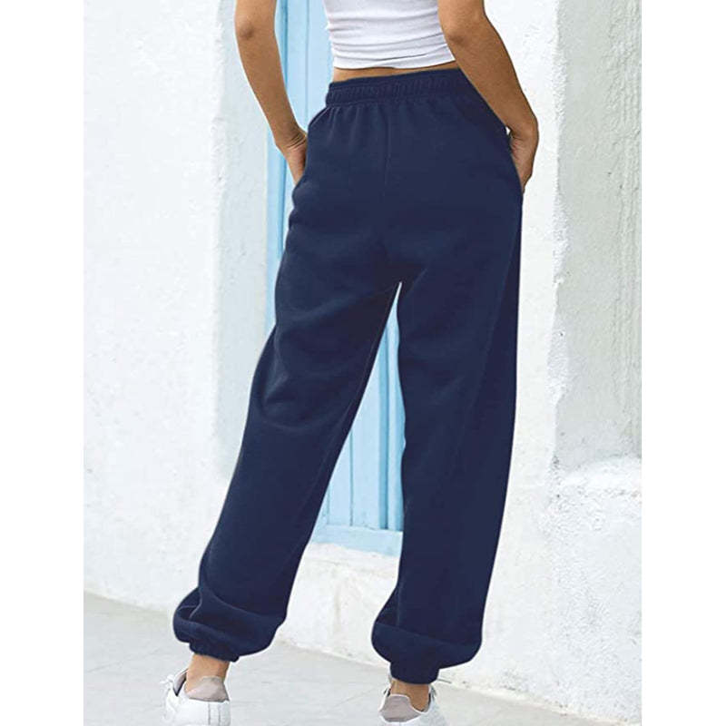 Women High Waisted Sweatpants Joggers Drawstring Athletic Pants With Pockets-Legletic