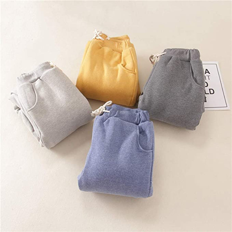 Women's Winter Fleece Sweatpants Running Active Thermal Sherpa Lined Jogger Pants With Candy Colors-Legletic