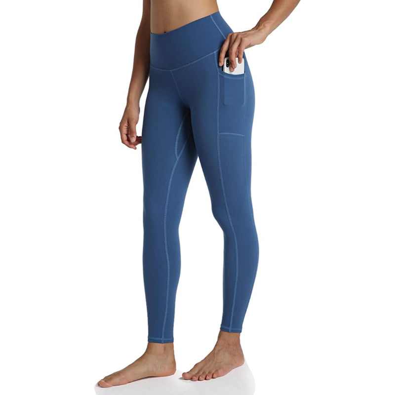 Women's High Waisted Yoga Pants Length Leggings With Pockets-Legletic