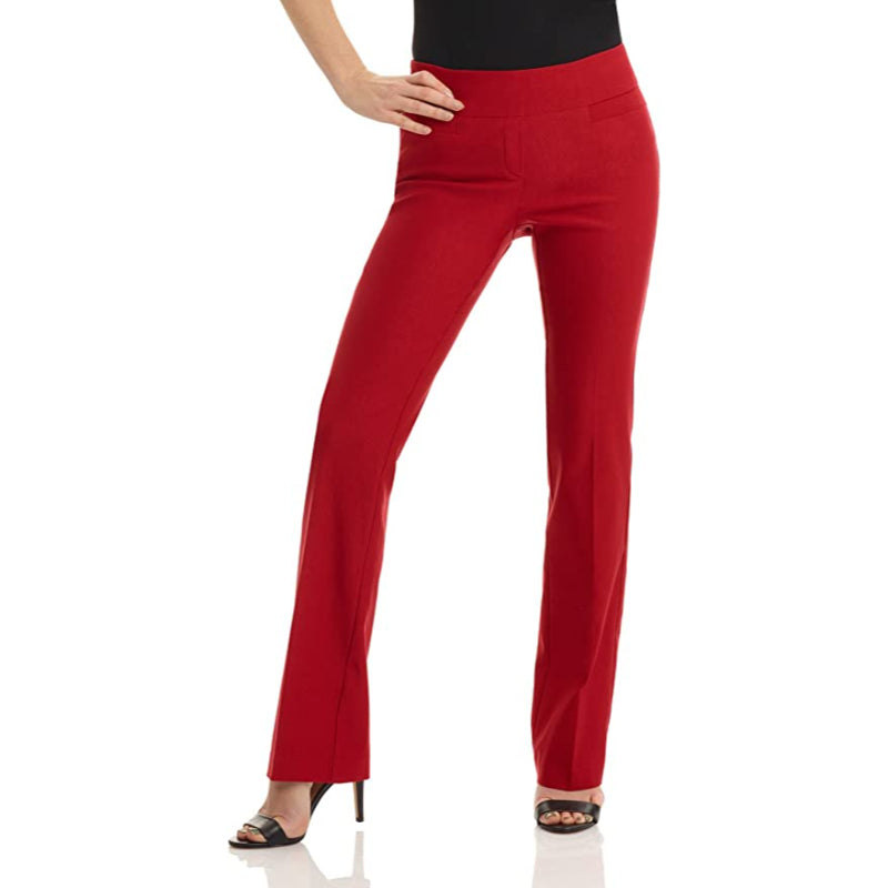 Comfort Bootcut Pant With Pressed Leg Crease For Women-Legletic