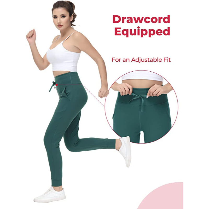 Buttery Soft Sweatpants For Women With 2 Deep Pockets, Tapered Joggers With Drawcord For Athletic Casual Winter-Legletic