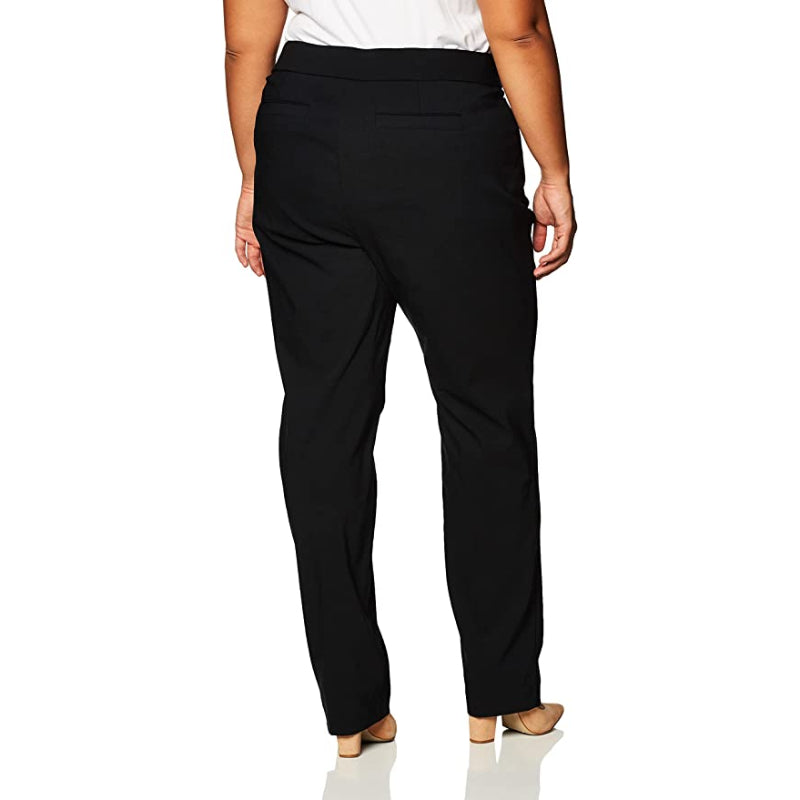 Women's Super Stretch Millennium Welt Pocket Pull On Career Pant-Legletic