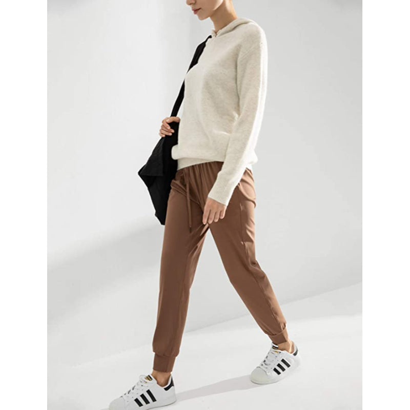 Women's Joggers Pants Drawstring Running Sweatpants With Pockets Lounge Wear-Legletic