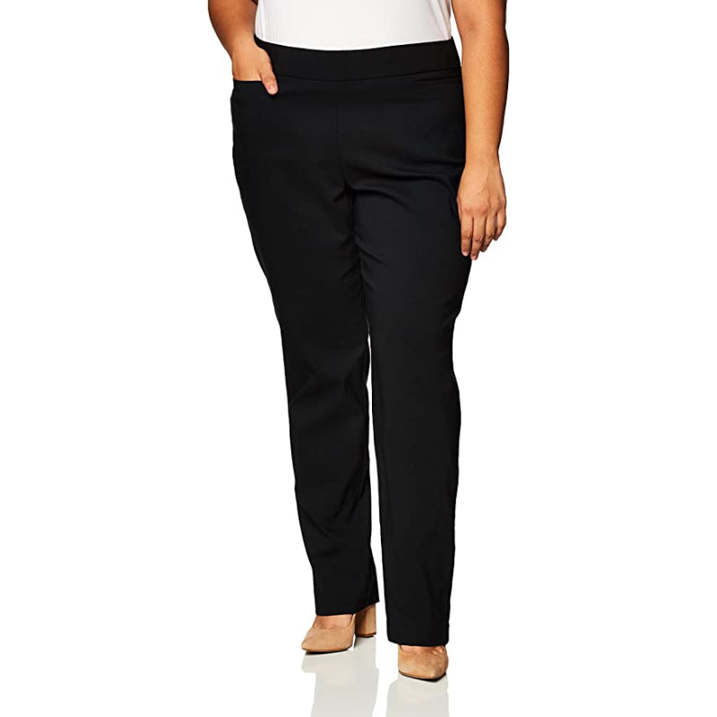 Women's Super Stretch Millennium Welt Pocket Pull On Career Pant-Legletic