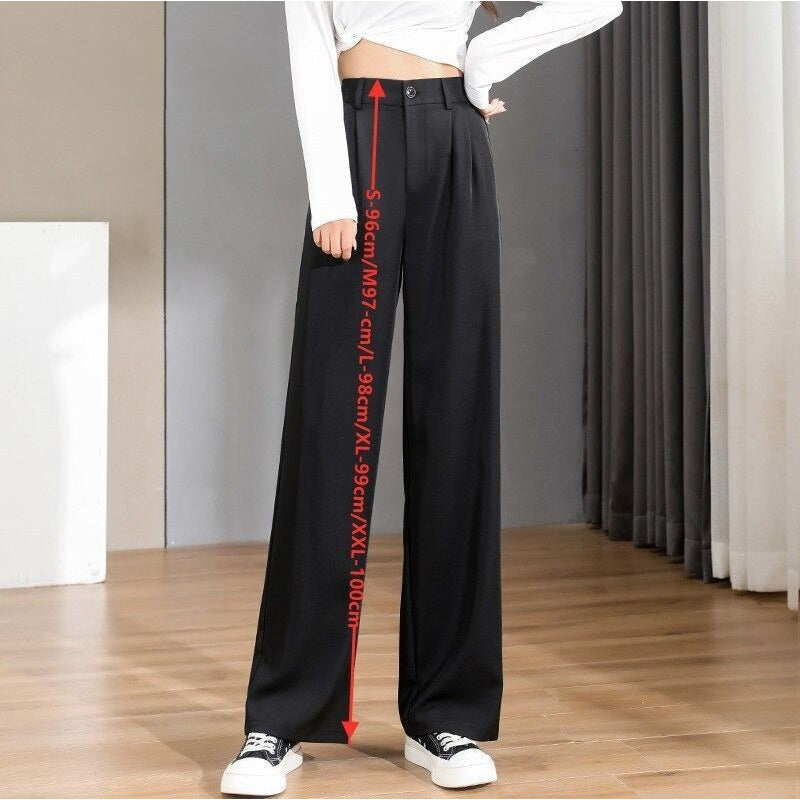 Women's Casual Office Wear Straight Pants-Legletic