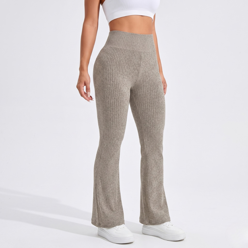 Women's Solid High Waist Sports Leggings,