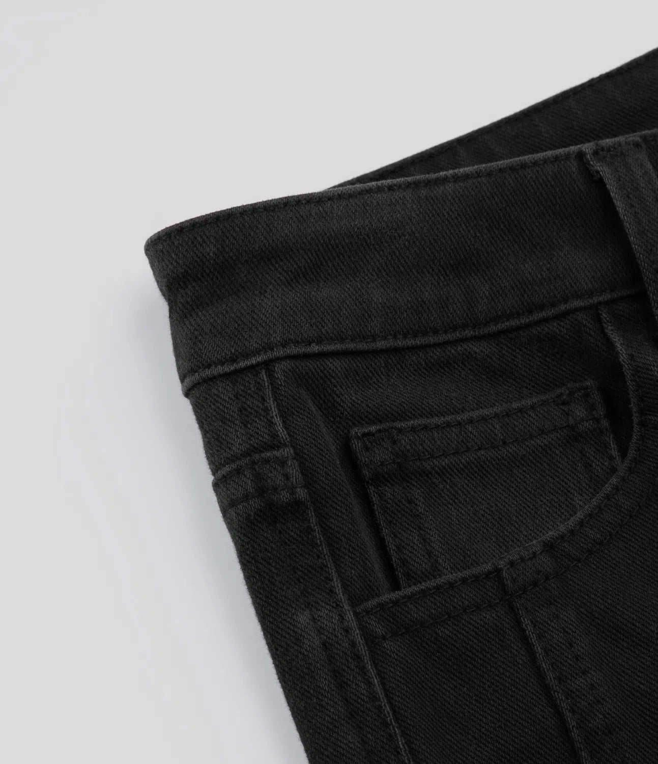 Mid Rise Button Zipper Multiple Pockets Stretchy Knit Casual Skinny Jeans-Legletic