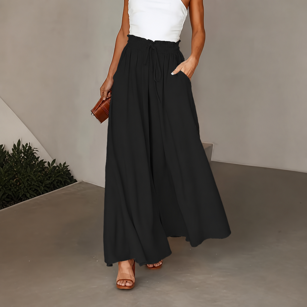 Wide Loose Spring Summer Fashion High Pants For Women