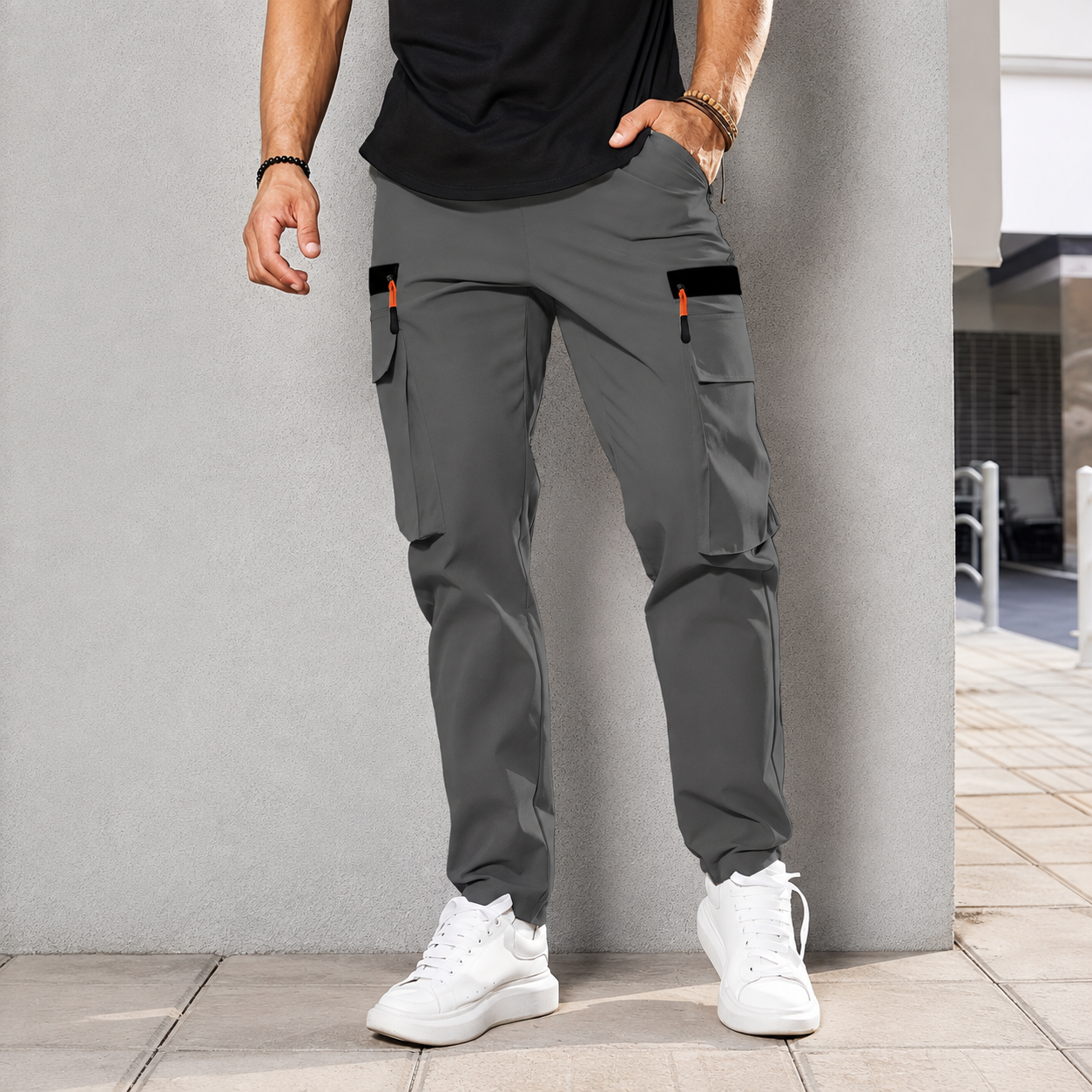 Versatile Loose Autumn Sports Pants For Men