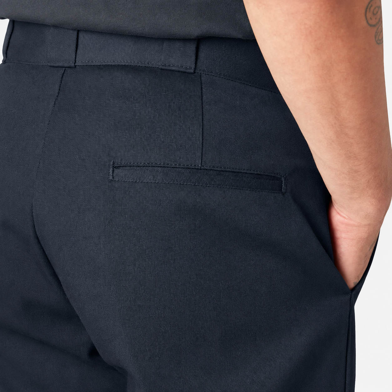 Classic Regular Fit Casual Work Pants For Men