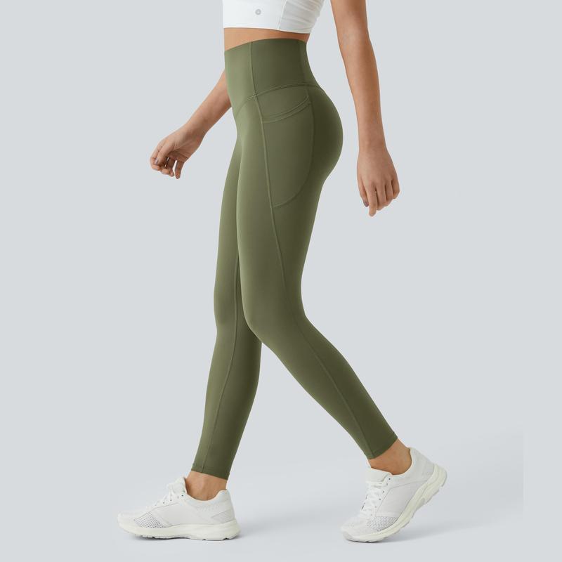 Casual Shaping Training Leggings With Pockets For Women