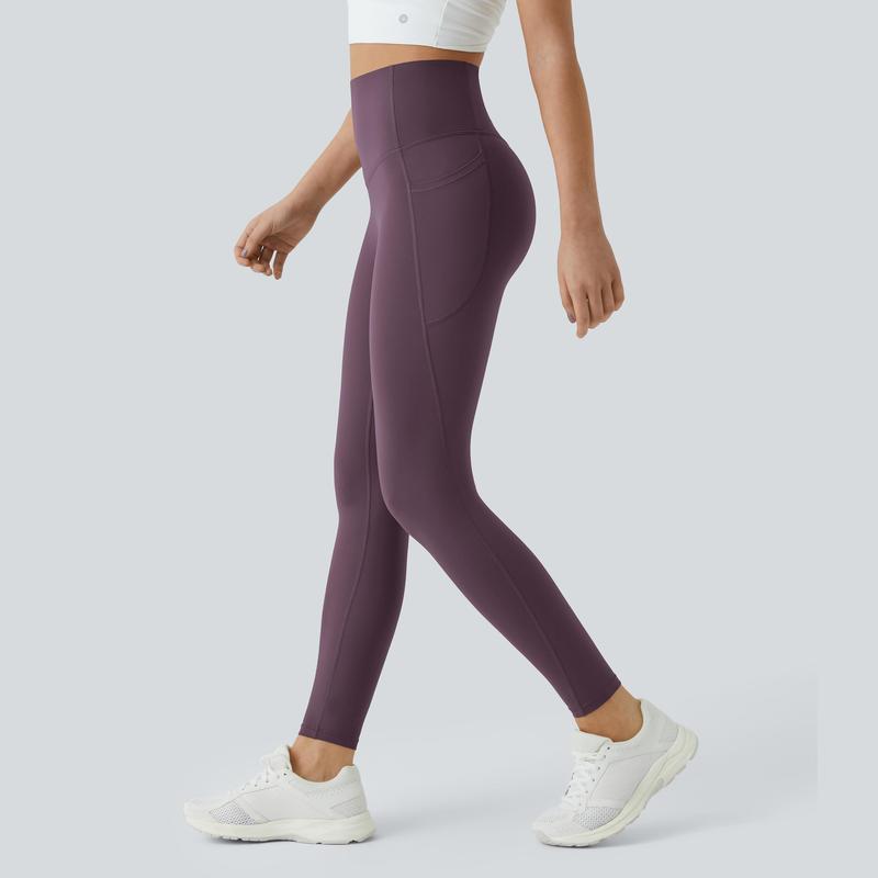 Casual Shaping Training Leggings With Pockets For Women