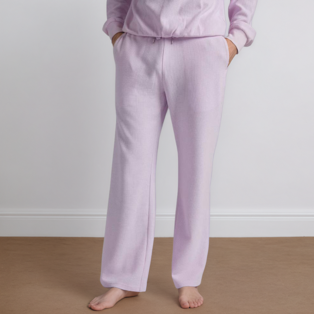 Waffle Knit Lounge Sweatpants