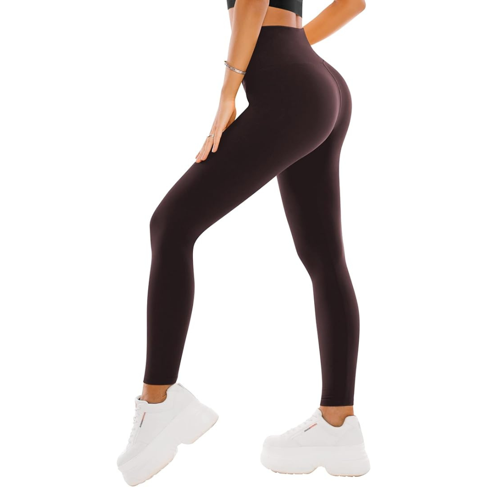 Full Length Yoga Pants With Crossover For Stretch And Comfort-Legletic