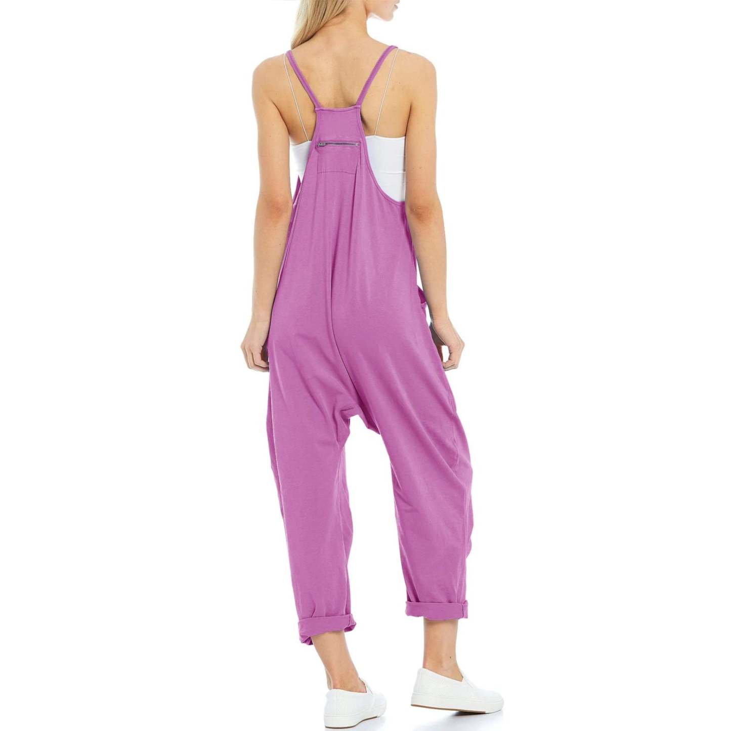 Women's Casual Wide Leg Comfy Jumpsuit-Legletic