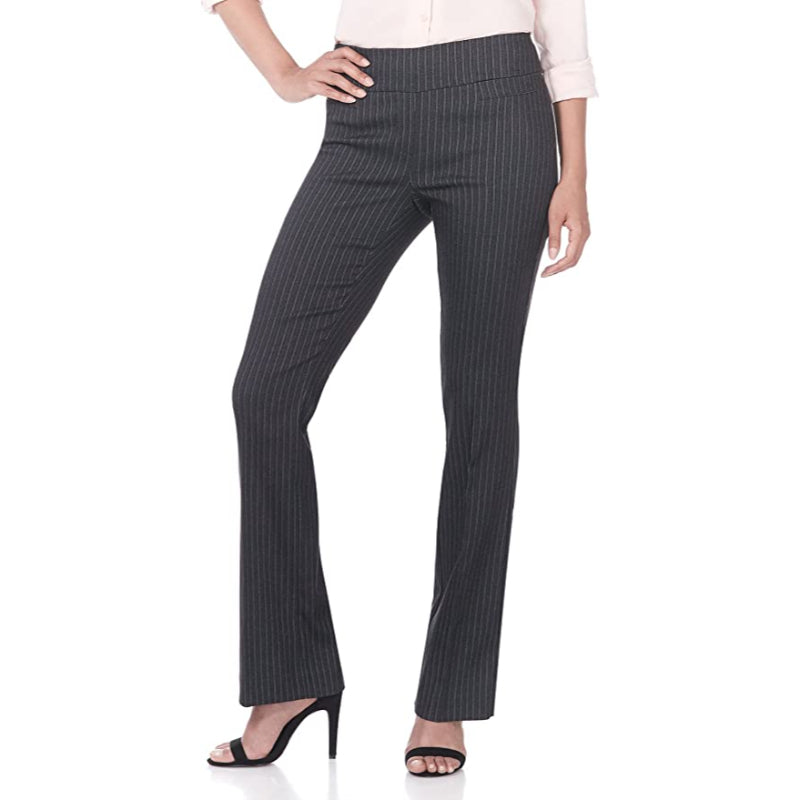 Comfort Bootcut Pant With Pressed Leg Crease For Women-Legletic