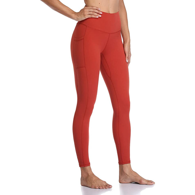 Women's High Waisted Yoga Pants Length Leggings With Pockets-Legletic
