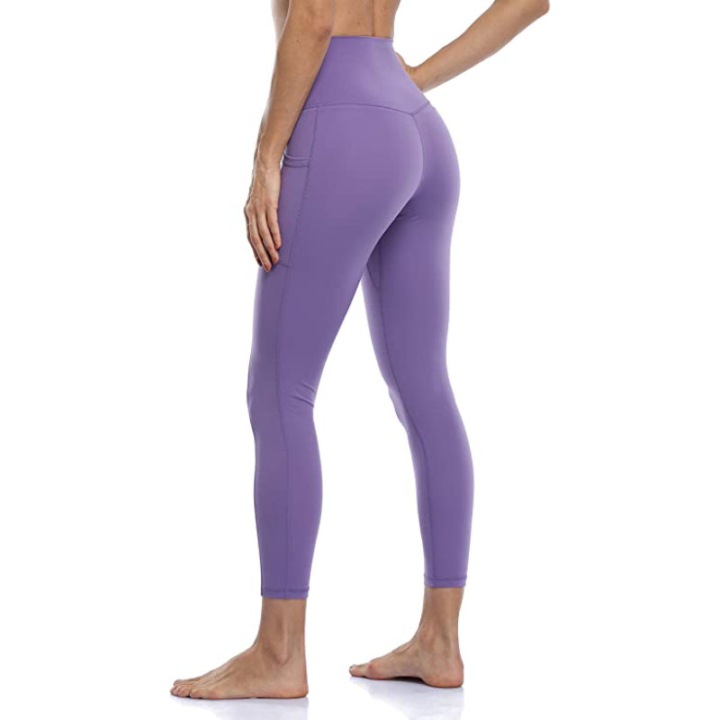 Women's High Waisted Yoga Pants Length Leggings With Pockets-Legletic
