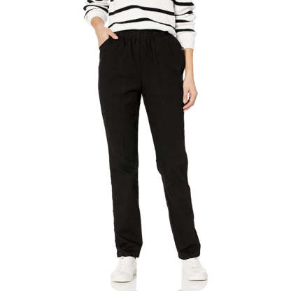 Women Stretch Elastic Waist Pull-On Pant-Legletic
