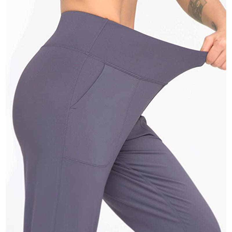 Joggers for Women Athletic Sweatpants with Pockets High Waist Workout Yoga Tapered Lounge Pants-Legletic