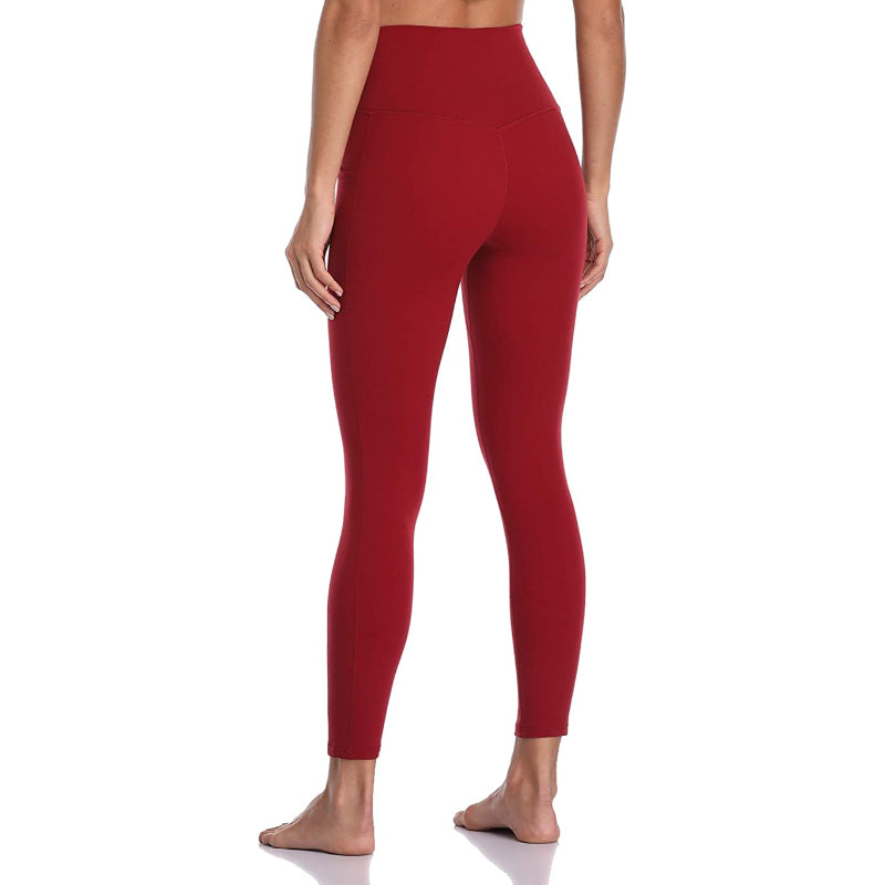 Women's High Waisted Yoga Pants Length Leggings With Pockets-Legletic