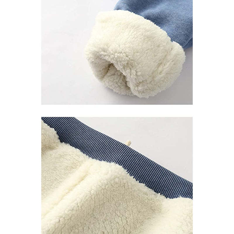 Women's Winter Fleece Sweatpants Running Active Thermal Sherpa Lined Jogger Pants With Candy Colors-Legletic