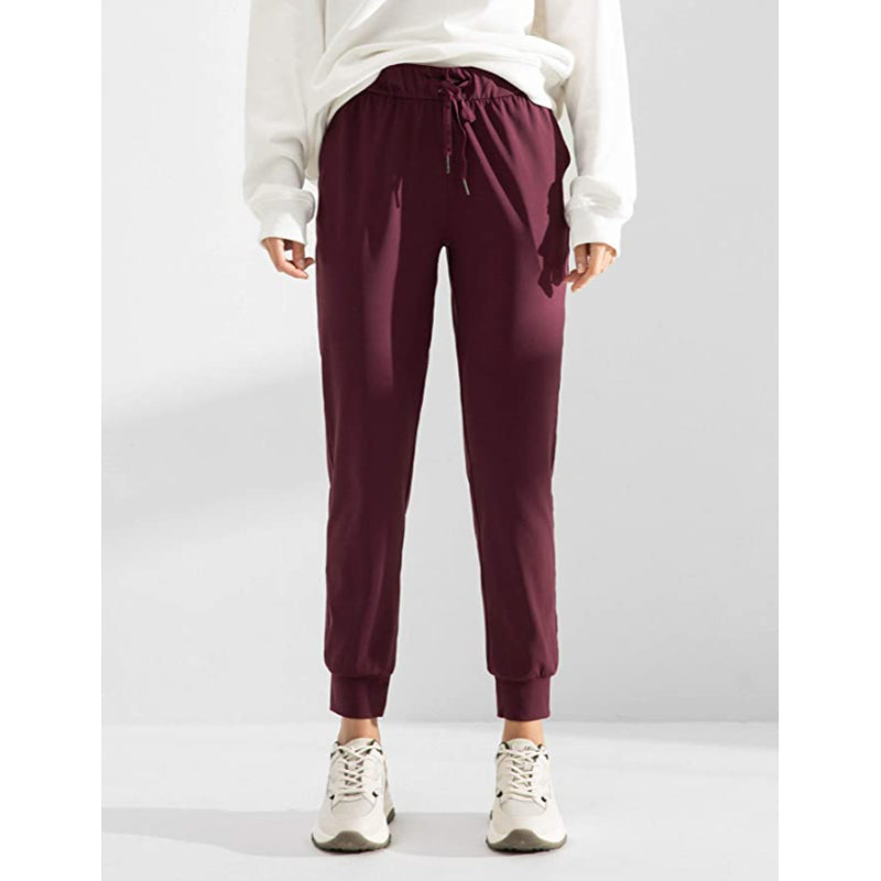 Women's Joggers Pants Drawstring Running Sweatpants With Pockets Lounge Wear-Legletic