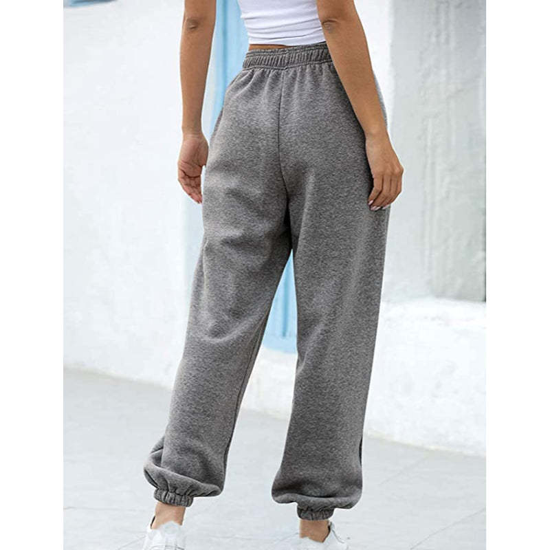 Women High Waisted Sweatpants Joggers Drawstring Athletic Pants With Pockets-Legletic