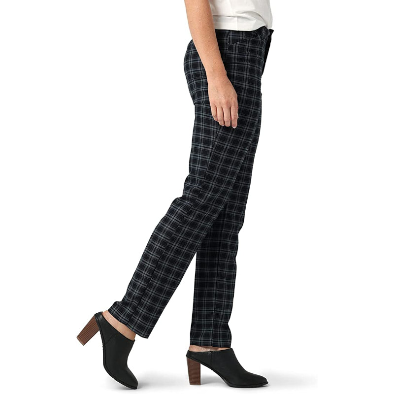 Easy Care Straight Pants For Women-Legletic