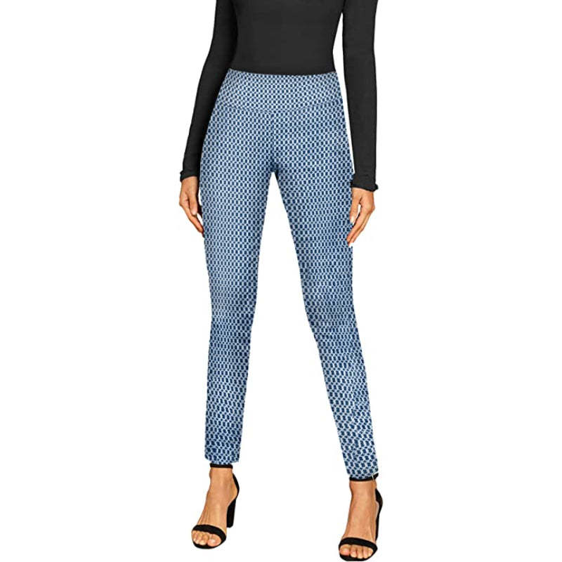 Regular Fit Skinny Leggings With Print For Women-Legletic